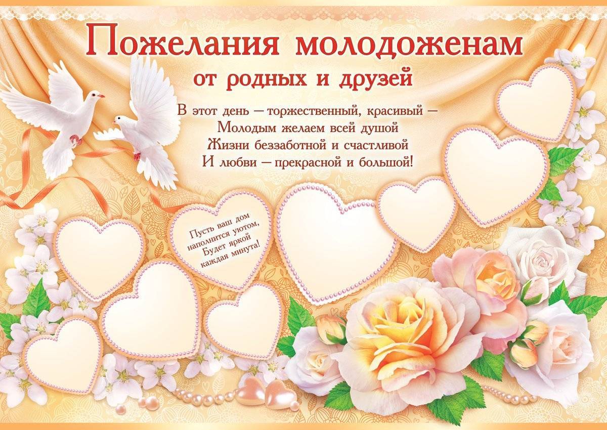 Поздравления со свадьбой молодоженам в прозе
